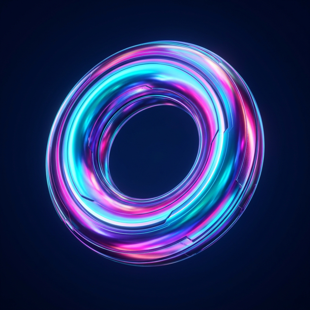 3D Iridescent Torus